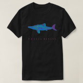 Blue Ichthyosaur Fossil T-Shirt (Design vorne)