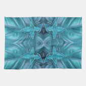 Blue Icing Abstrakt Handtuch (Horizontal)