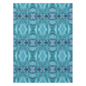 Blue Icing Abstrakt Tischdecke (Vorderseite)