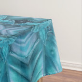 Blue Icing Abstrakt Tischdecke (Beispiel)