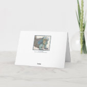 BLUE IGUANA/HEAD TILTED/"PRETTY PLEASE?/GET WELL S KARTE (Rückseite)