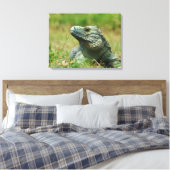 Blue Iguana Leinwanddruck (Insitu (Schlafzimmer))
