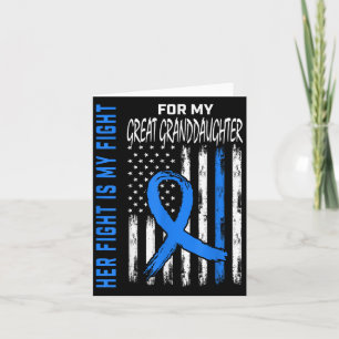 Blue Ihr Kampf Diabetes Bewusstsein Shirt Great Gr Karte