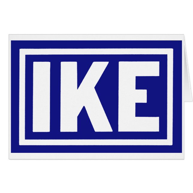 Blue Ike 1952 (Vorderseite (Horizontal))