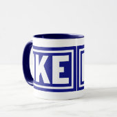 Blue Ike 1952 Tasse (Vorderseite Links)