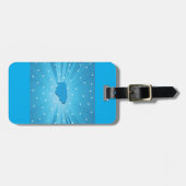 Blue Illinois Gepäckanhänger (Vorderseite horizontal)