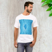 Blue Illinois Mens T - Shirt