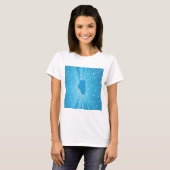 Blue Illinois Womens T - Shirt (Vorne ganz)
