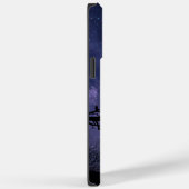 Blue Illustration Night Case-Mate iPhone Hülle (Rückseite / Rechts)