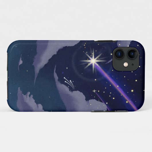 Blue Illustration Star Phone Wallpaper Case-Mate iPhone Hülle (Rückseite (Horizontal))