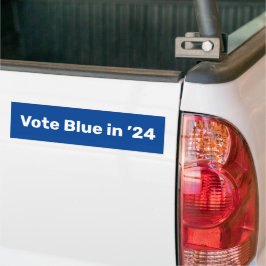 Blue im Jahr 2024 Autoaufkleber