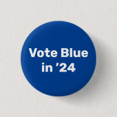 Blue im Jahr 2024 Button (Vorderseite)