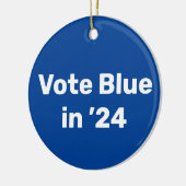 Blue im Jahr 2024 Keramik Ornament (Links)