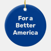 Blue im Jahr 2024 Keramik Ornament (Hinten)