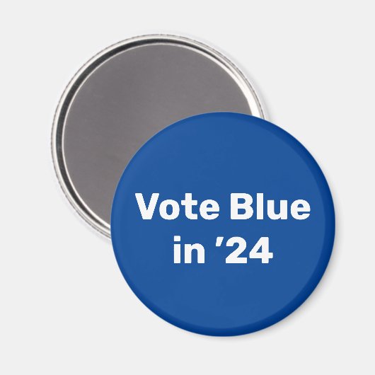 Blue im Jahr 2024 Magnet (Vorderseite/Rückseite)