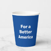 Blue im Jahr 2024 Pappbecher (Rückseite)