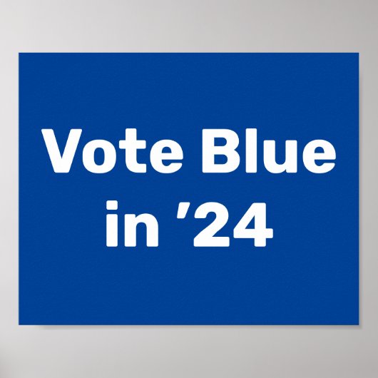 Blue im Jahr 2024 Poster (Vorne)
