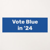 Blue im Jahr 2024 Yogamatte (Vorderseite (Horizontal))