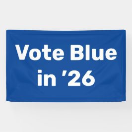 Blue im Jahr 2026 Banner
