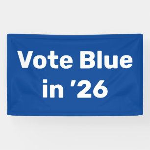 Blue im Jahr 2026 Banner