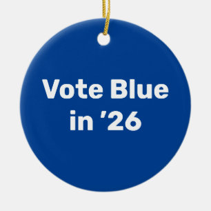Blue im Jahr 2026 Keramik Ornament