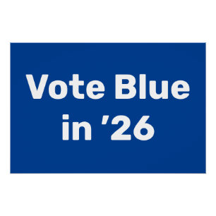 Blue im Jahr 2026 Poster