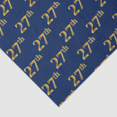 Blue, Imitate Gold 27. (siebenundzwanzigste) Veran Seidenpapier (Ausschnitt)