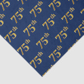 Blue, Imitate Gold 75. (75.-5.) Veranstaltung Seidenpapier (Ausschnitt)