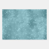 Blue Imitats Foil Mix and Match 2 Geschenkpapier Set (Vorderseite 2)