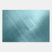 Blue Imitats Foil Mix and Match 2 Geschenkpapier Set (Vorderseite 3)