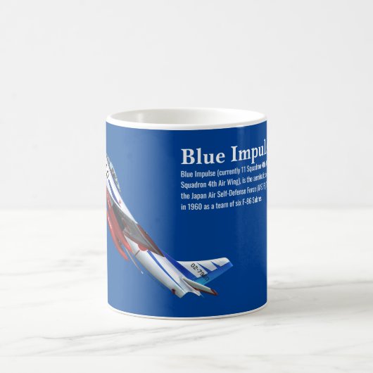 Blue Impulse Japan Air Self-Defense Force (JASDF) Kaffeetasse (Mittel)