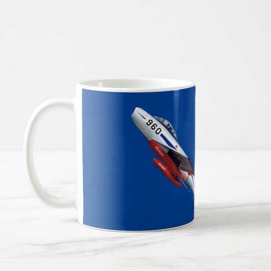 Blue Impulse Japan Air Self-Defense Force (JASDF) Kaffeetasse (Links)