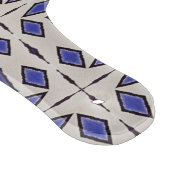 Blue Indigo Azulejo Portugiesische Flies Cutting B Schneidebrett (Ecke)