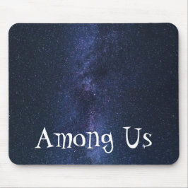 Blue Infinite Galaxy Mousepad