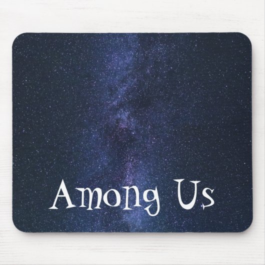 Blue Infinite Galaxy Mousepad (Vorne)