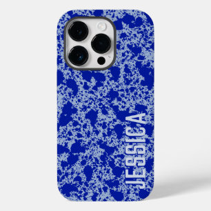 Blue Ink auf Blue Sky Simple Modern Case-Mate iPhone 14 Pro Hülle