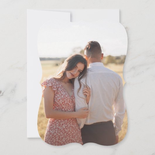 Blue Ink Whimsical Hand Drawing Probe Dinner Einladung (Rückseite)