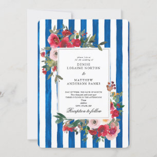 Blue Iolite Hochzeitseinladung Einladung