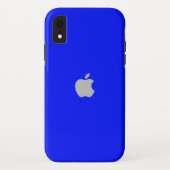 Blue Iphone Xr Case (Rückseite)