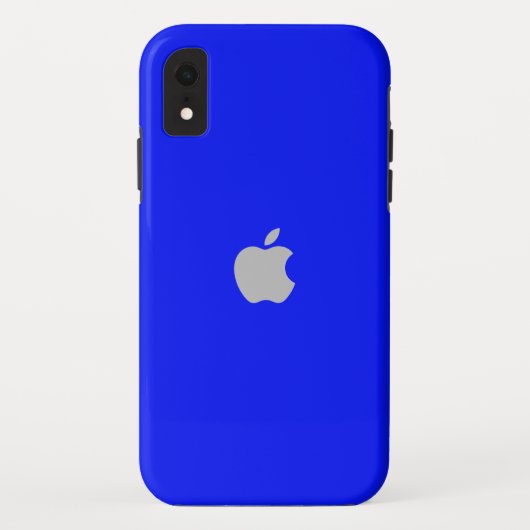 Blue Iphone Xr Case (Rückseite)