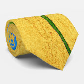 Blue Iris Aquarell künstlerisch stilvoll formell Krawatte (Gerollt)