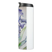 Blue Iris Arte e Cultura Blume Thermosbecher (Nach rechts gedreht)