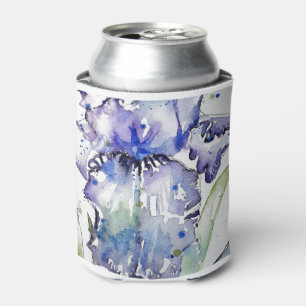 Blue Iris Blume Art Collection Dosenkühler