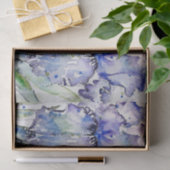 Blue Iris Blume Art Collection Seidenpapier (Geschenk)