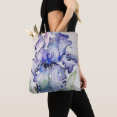 Blue Iris Blume Art Collection Tasche (Von Nahem)