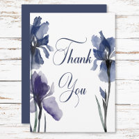 Blue Iris Blume Moderne Hochzeit