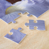 Blue Iris Blume rätseln einzigartige Geschenke Puzzle (Seite)