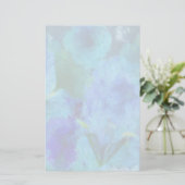 Blue Iris Briefpapier (Stehend Vorderseite)