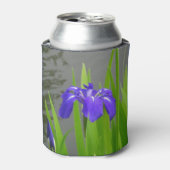 Blue Iris Can Cooler Dosenkühler (Kanne Vorderseite)