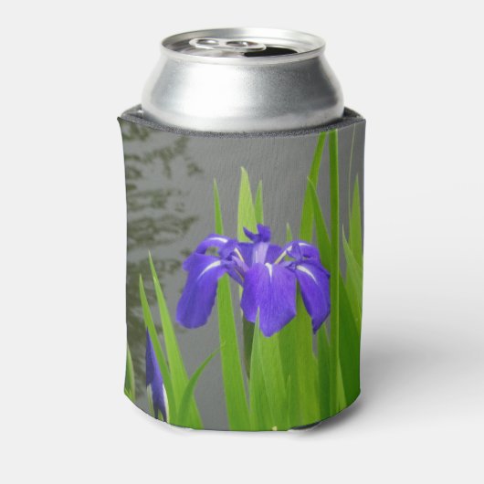 Blue Iris Can Cooler Dosenkühler (Kanne Rückseite)